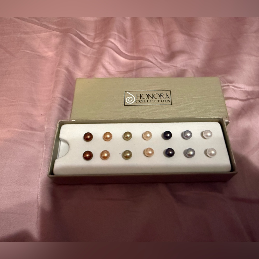 Honora Collection Pearl Earring Set